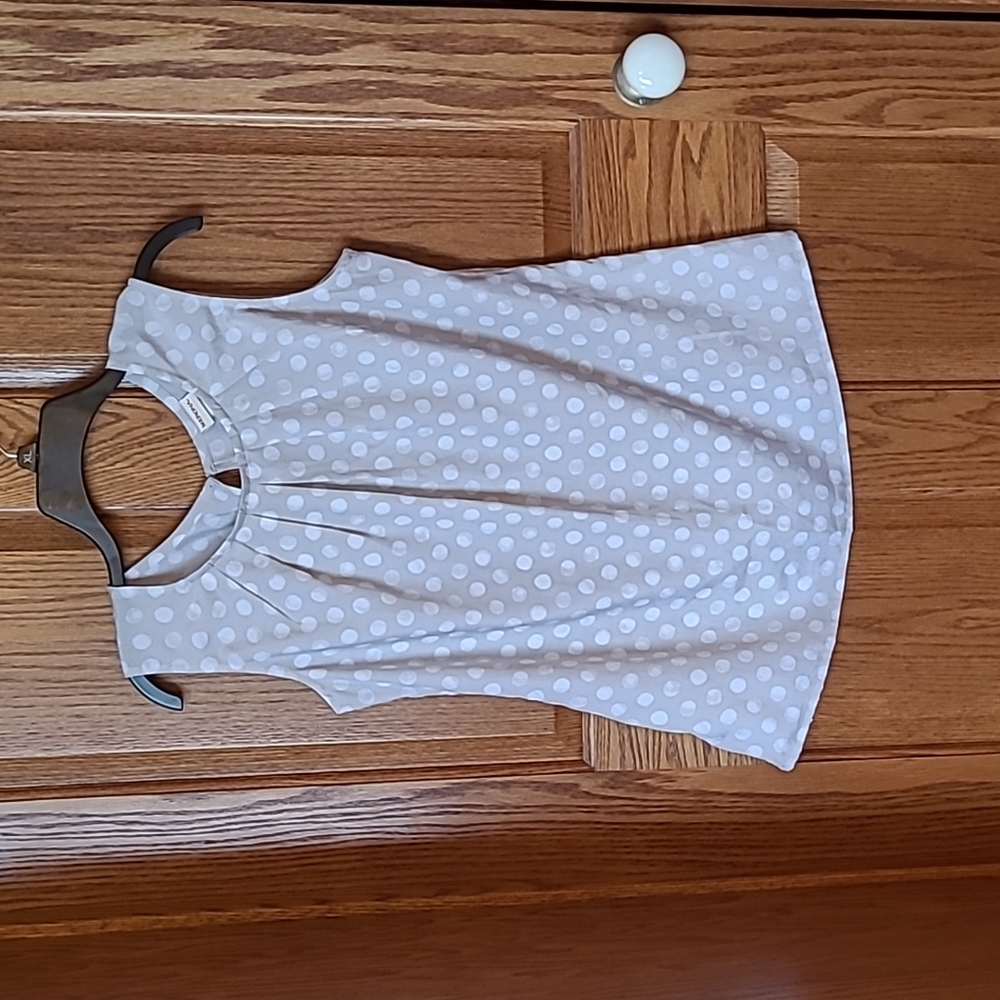 Polka dot blouse